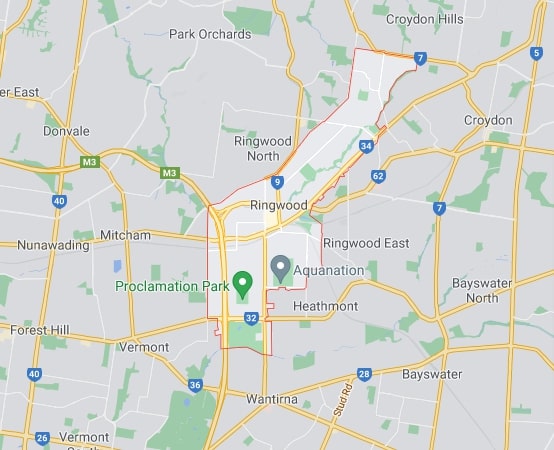 Ringwood map area