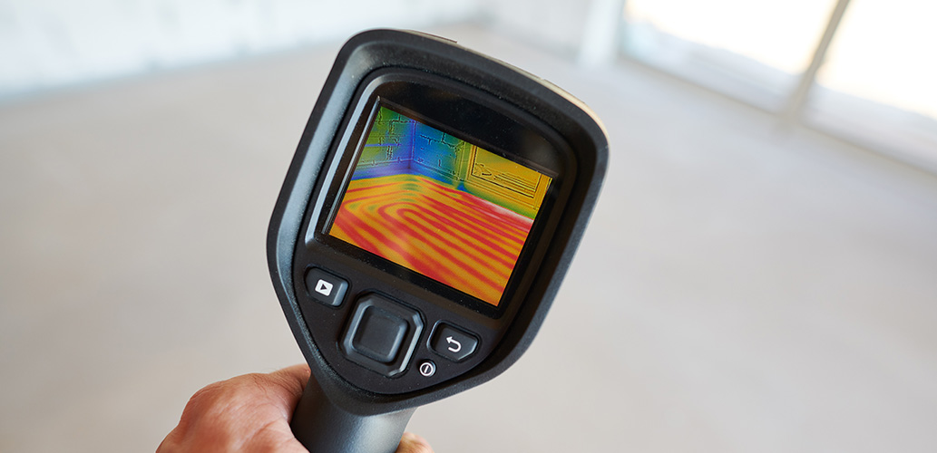 water leak thermal imaging camera