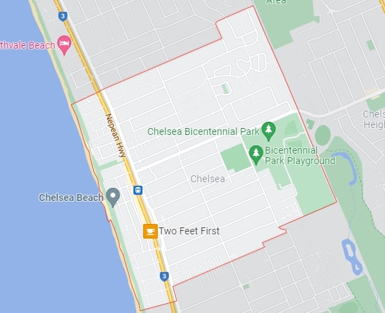 Chelsea map area