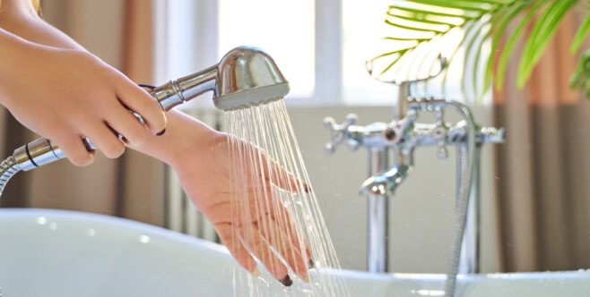 Water Pressure from Shower Tap